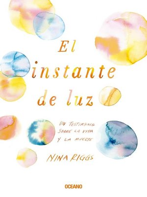 cover image of El instante de luz